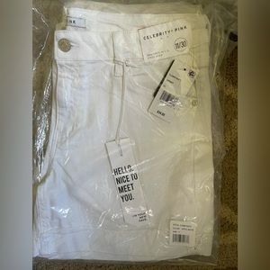 Macy’s Celebrity Pink shorts size 11 new with tags